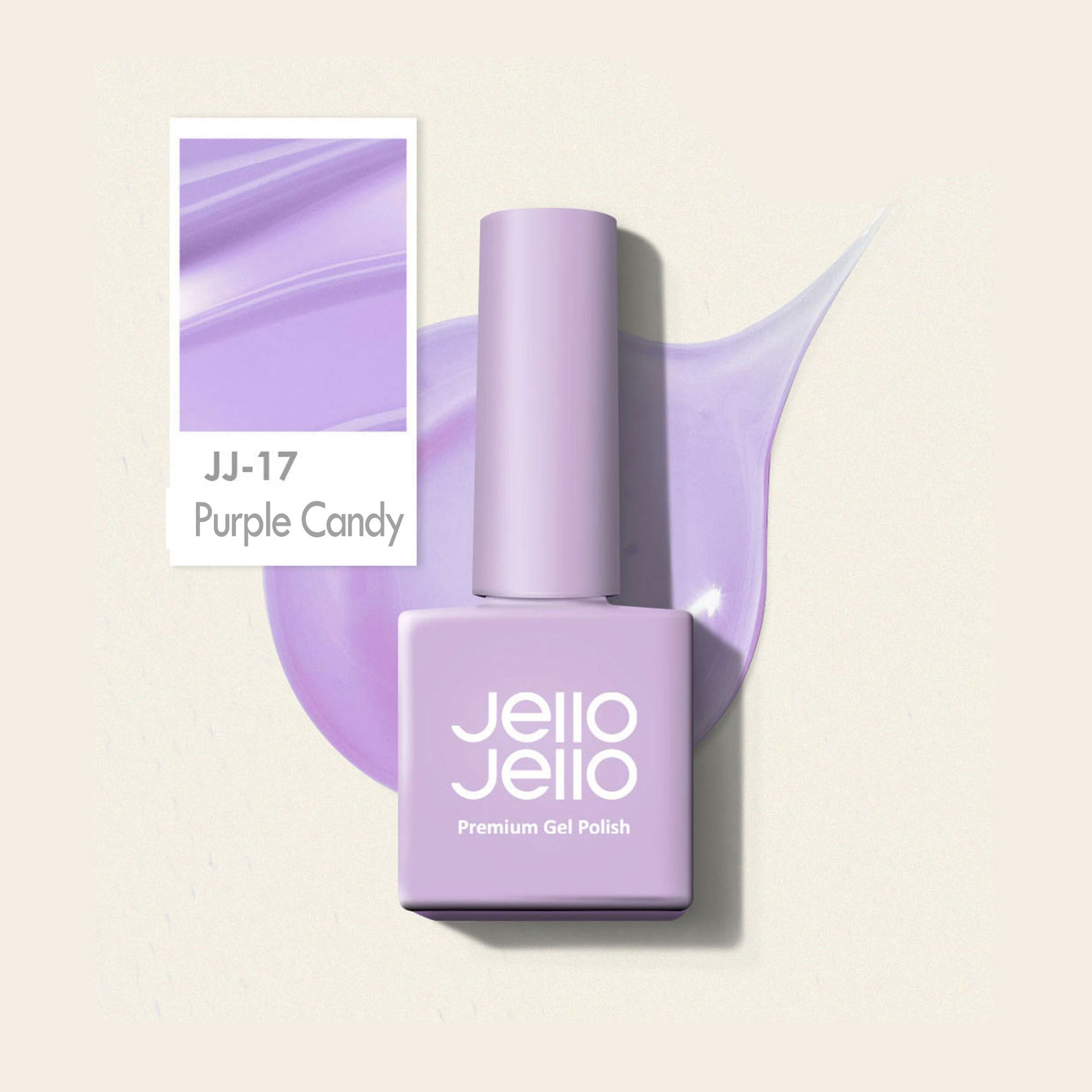 Jello Jello Sheer Gel Polish in Purple Candy (JJ17) RUNWAY SUPPLY